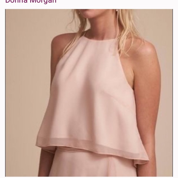 Donna Morgan x bhldn ruffle Etoile Top formal top S $200 event formal holiday - Picture 3 of 10